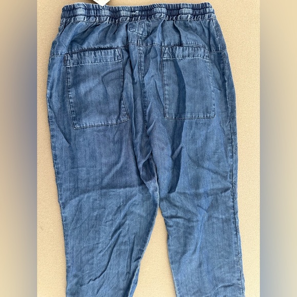 Johnny Was Pete & Greta Embroidered Pants Joggers Pockets - Picture 4 of 5